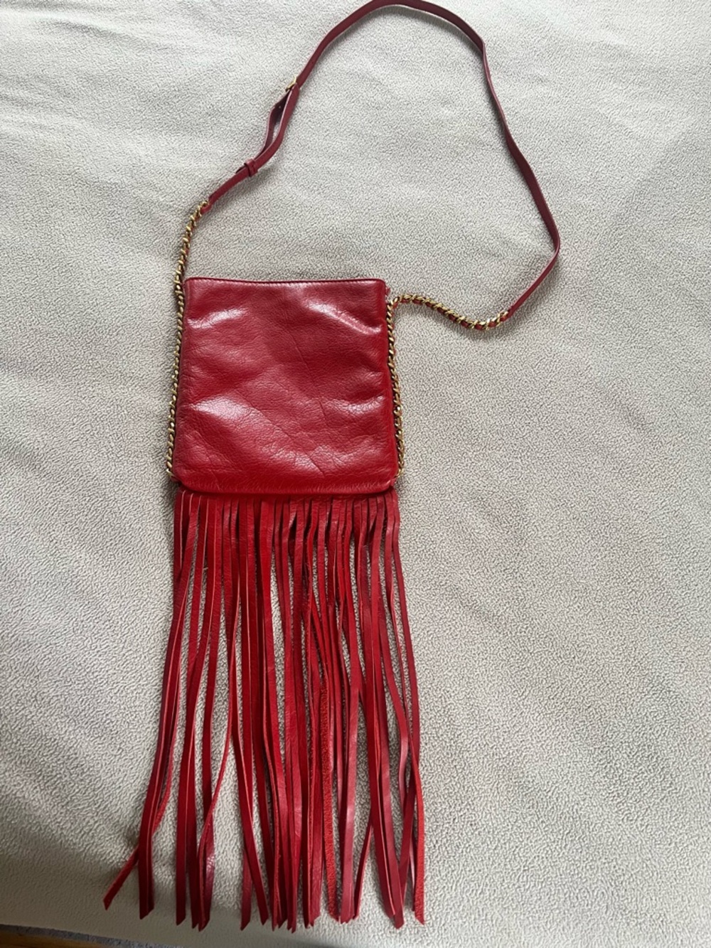 Rebecca Minkoff Carly North South Fringe Crossbody - Picture 2 of 11